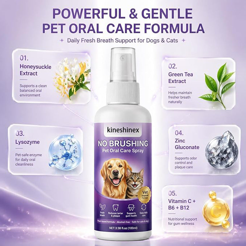 Breath Oral Care Pet Oral Care Spray